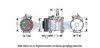 AKS DASIS 05005420AF Compressor, air conditioning